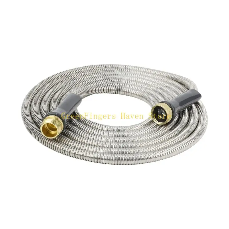 F68D Short Extension 3FT Brass Connectors Hose For Faucets And Reel Hookups