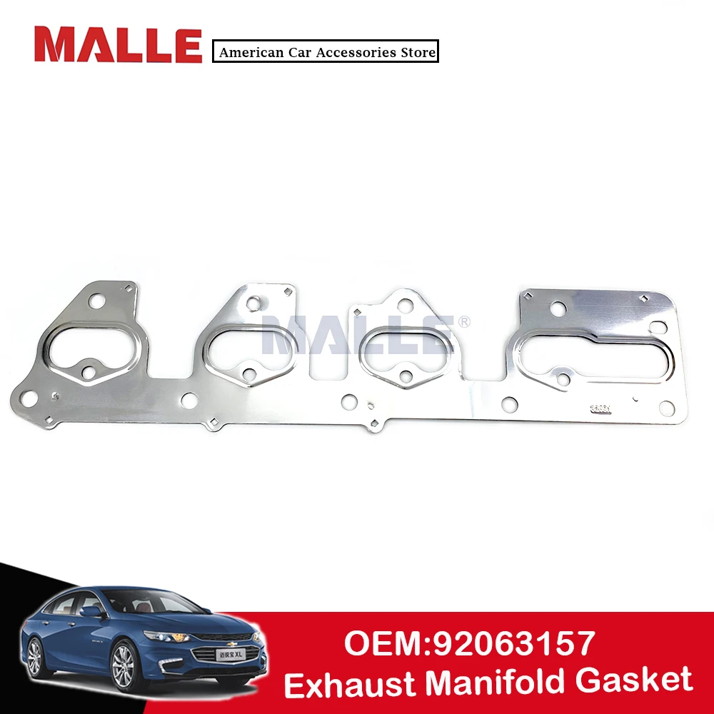 

Engine Exhaust Manifold Gasket For GMC Buick Excelle 1.8L Gasket Pad Car Accessories 92063157 Auto Spare Parts Steel Automotive