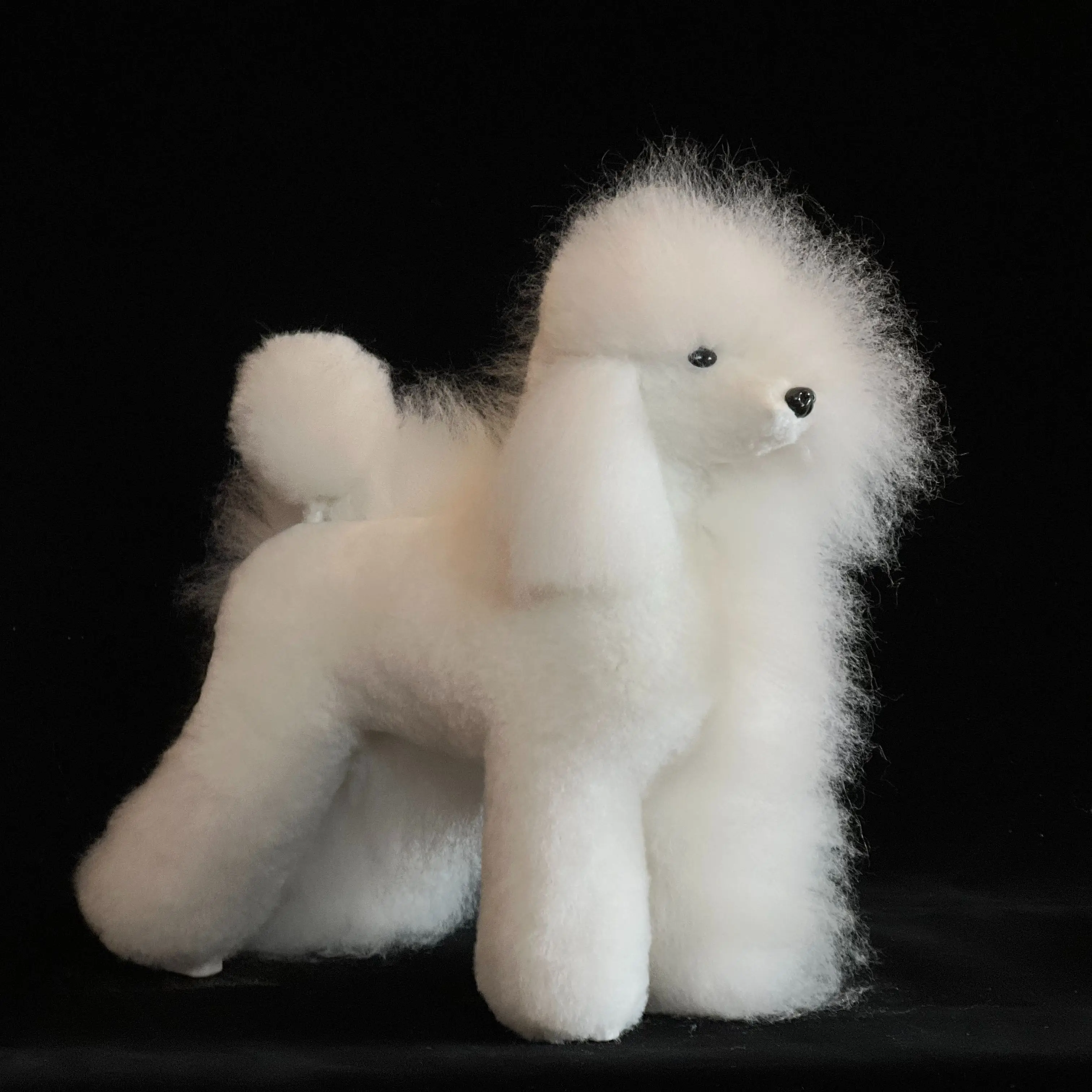 Toy Poodle Simulation Hair Asia Fusion Wholebody Wig  Pet Grooming  Replacement Coat（Wig Only)