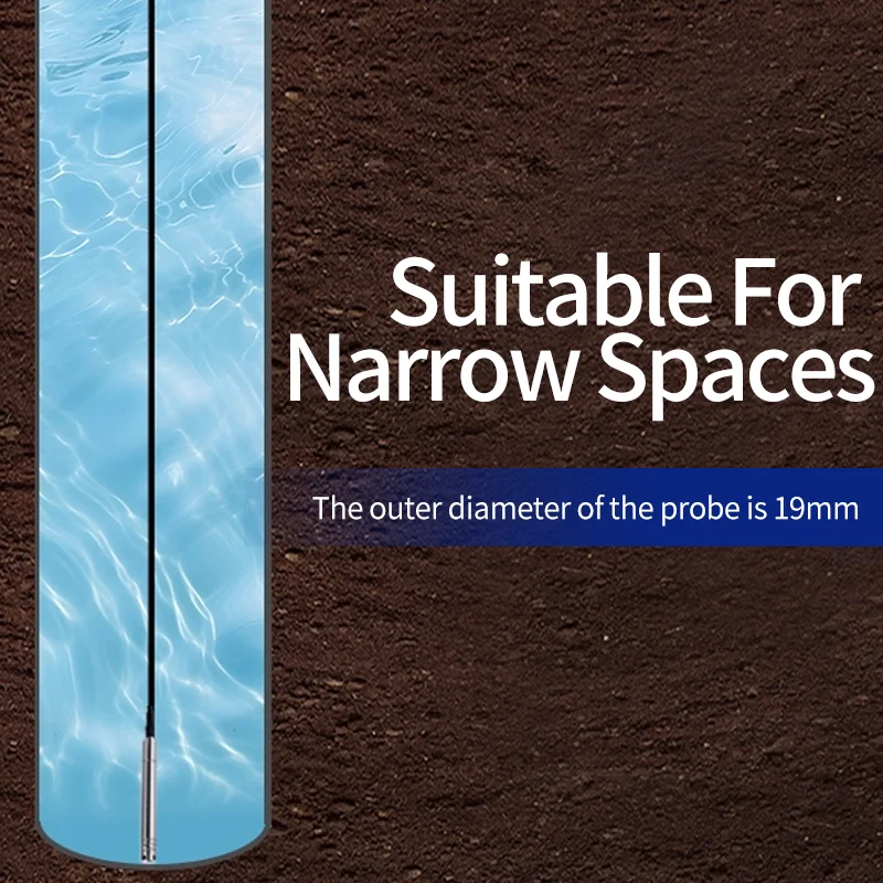 

Датчик уровня скважины 19 мм, 4-20 мА, 0-20 м, датчик уровня жидкости, датчик уровня глубоких скважин