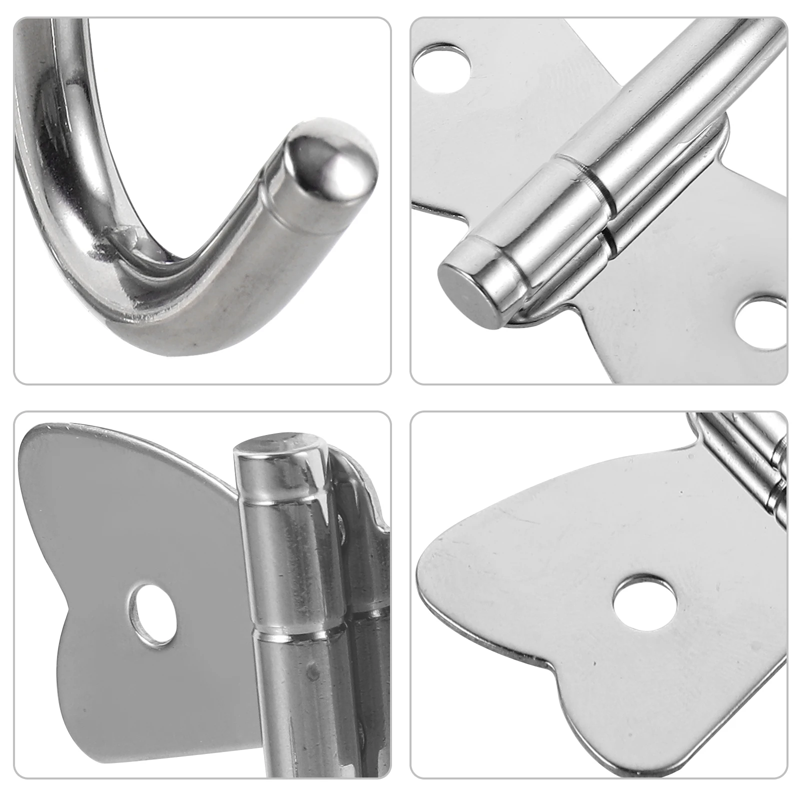 

Stainless Steel Hook Hanger for Wall Hanging Clothing Hangers Towel Hooks Mount up