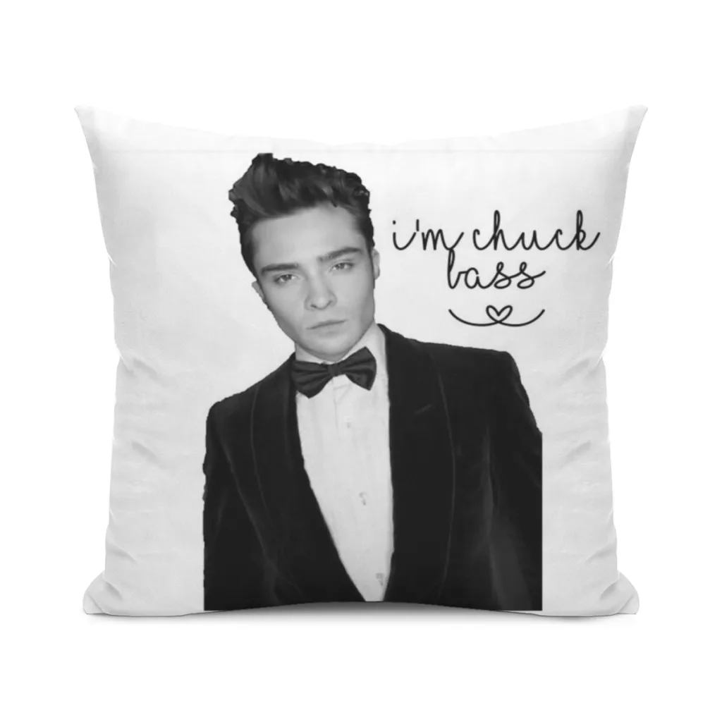 I'm Chuck Bass Cushion Cover Pillowcase Cushion Pillow Home