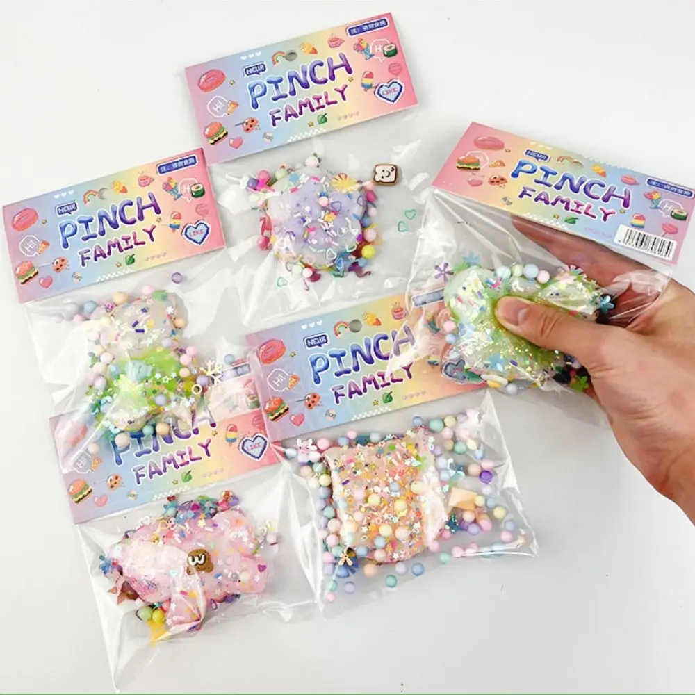 Brinquedo de Pelúcia de Urso e Pata de Gato, Brinquedo de Apertar em Formato de Waffle, Brinquedo Criativo de Pata de Gato com Recuperação Lenta, Brinquedo Infantil