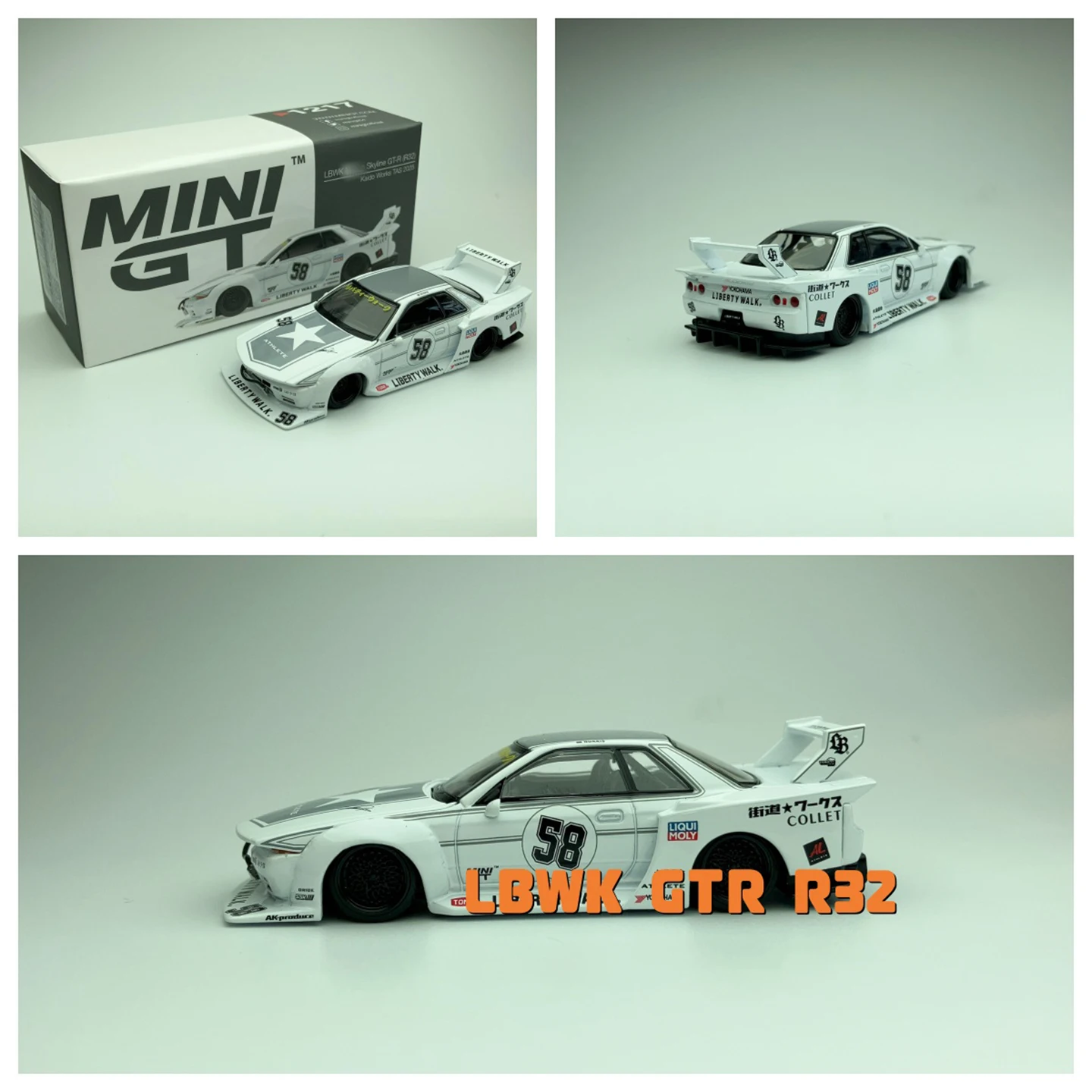 MINI GT 1:64 LBWK (R32) Kaido Works TAS 2025 Diecast Model Car Collection Limited Edition Alloy