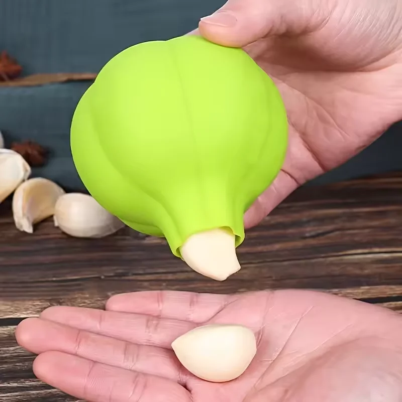Garlic Peeler Kitchen Tool Silicone Soft Garlic Peeler Garlic Peeling Tool Simple Convenient Fast Garlic Prep Kitchen Gadgets