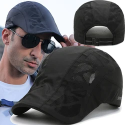 Fashion Letter Beret Hat Men Sun Hats Golf Driving Cabbie Hat  Flat Ivy Summer Cap Peaky Blinder Casquette Baseball Caps