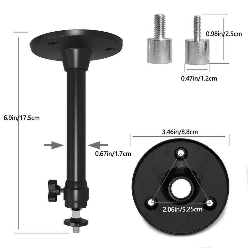 Projector Brackets Folding Camera Tripod Stand Rotate 360 Degree Mini Projector Wall Mount For Projector Wall Ceiling
