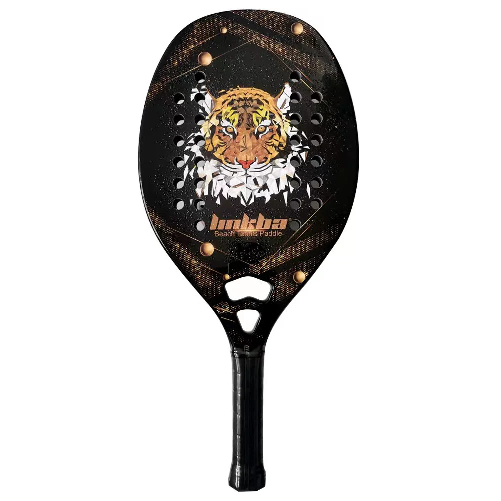 

Beach Tennis Paddle Pro Beach Tennis Racket Carbon Fiber Multiple Colors with EVA Memory Foam Core Beach Paddle Racquets