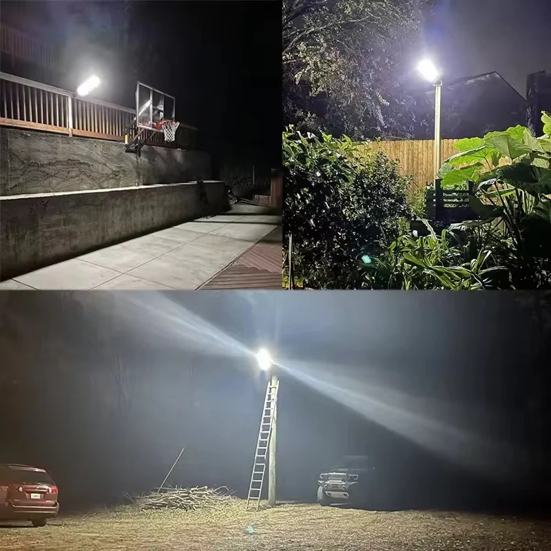 La maggior parte aggiornamento luci solari a LED sensore di movimento per esterni lampione solare esterno sicurezza della parete luce solare per giardino Patio Path Yard