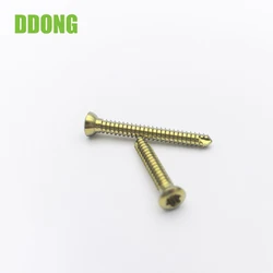 3.5mm Titanium Self-tapping Cortical Screw,Veterinary Orthopedics Implants,Pet surgical materials，Cat and Dog Medical