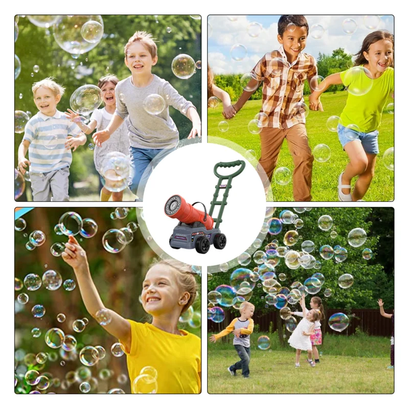 Kids Bubble Machine Creative Outdoor Bubble Blower Bubble Maker Machine Novelty Bubble Maker Blower Electric Bubble Maker With