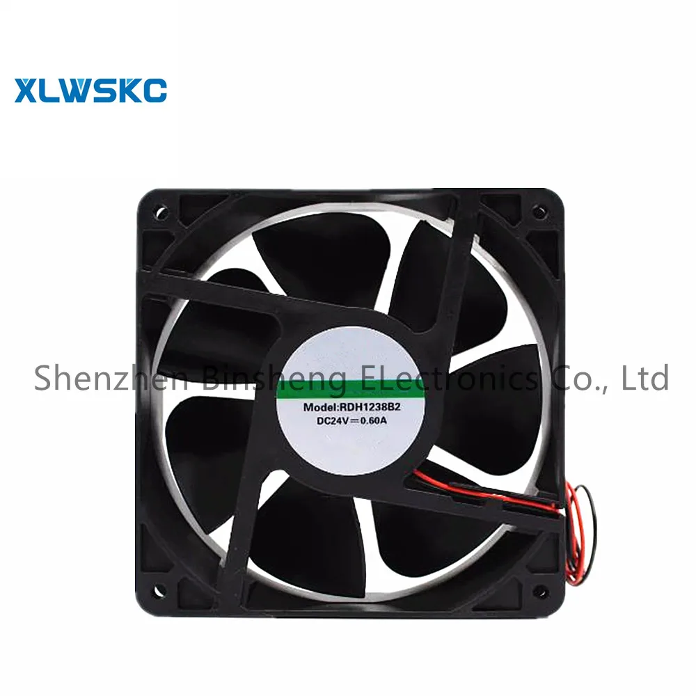 

100% brand new original fan RDH1238B2 DC 24V 0.60A 120x120x38mm