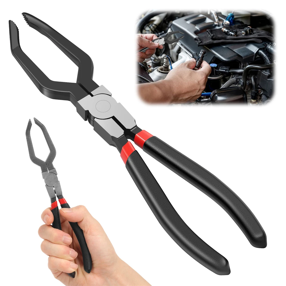 Car Professional Oil Pipe Joint Pliers Electrical Connector Pliers Disassembly And Assembly Tools Pliers Clamp Repair Tools