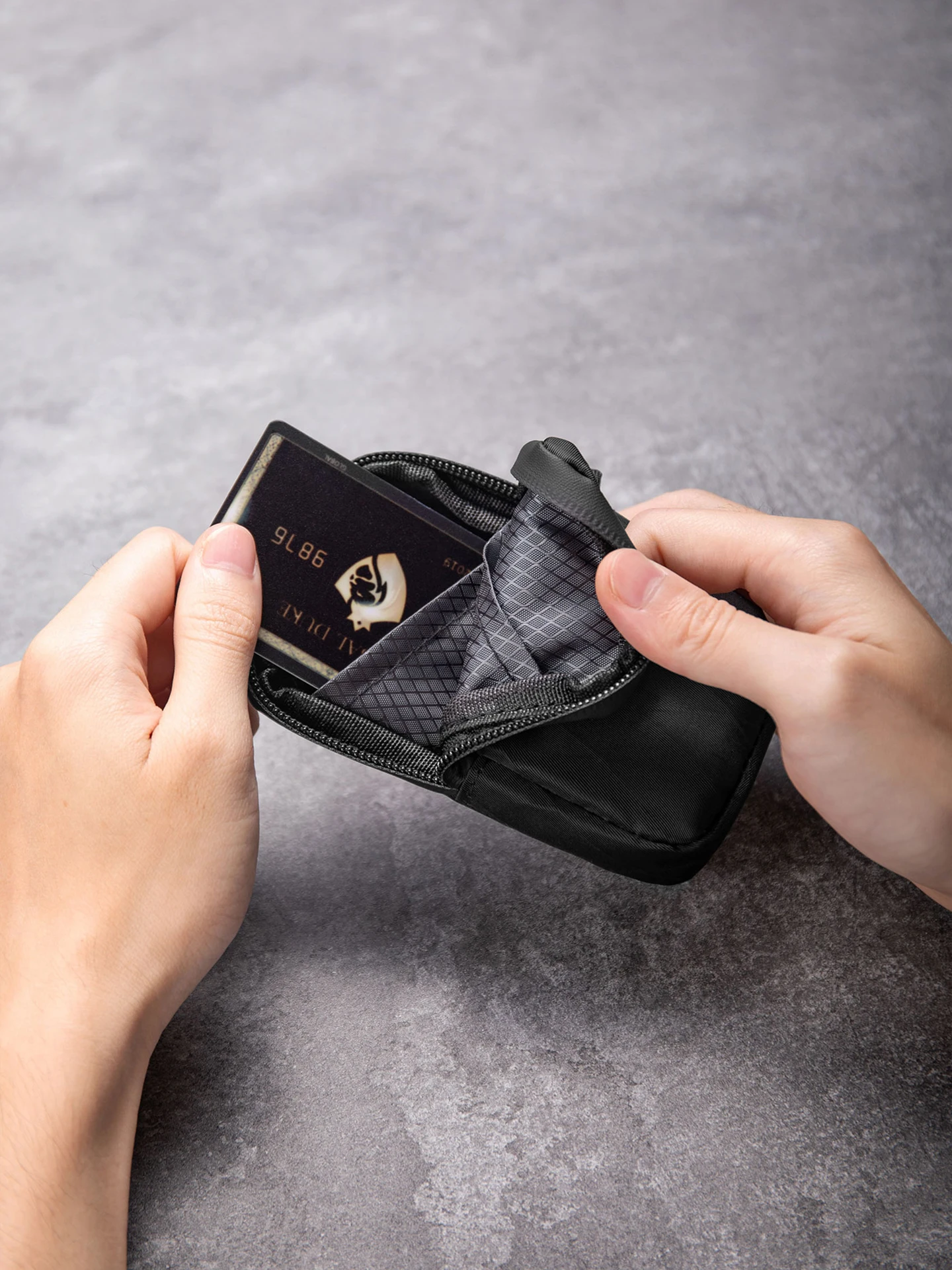 Multifunktionale Taktische Kopfhörer-Tasche Münzbeutel Kleine Tasche Outdoor Leichtgewicht EDC-Beutel Tragbarer Kartenhalter – Detail 6