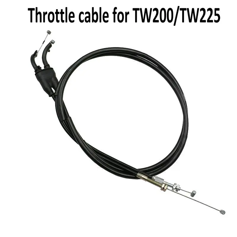 Motorcycle Off-road Throttle Cable Oil Wire For Yamaha TW200 TW 200 225 TW225 Throttle Line