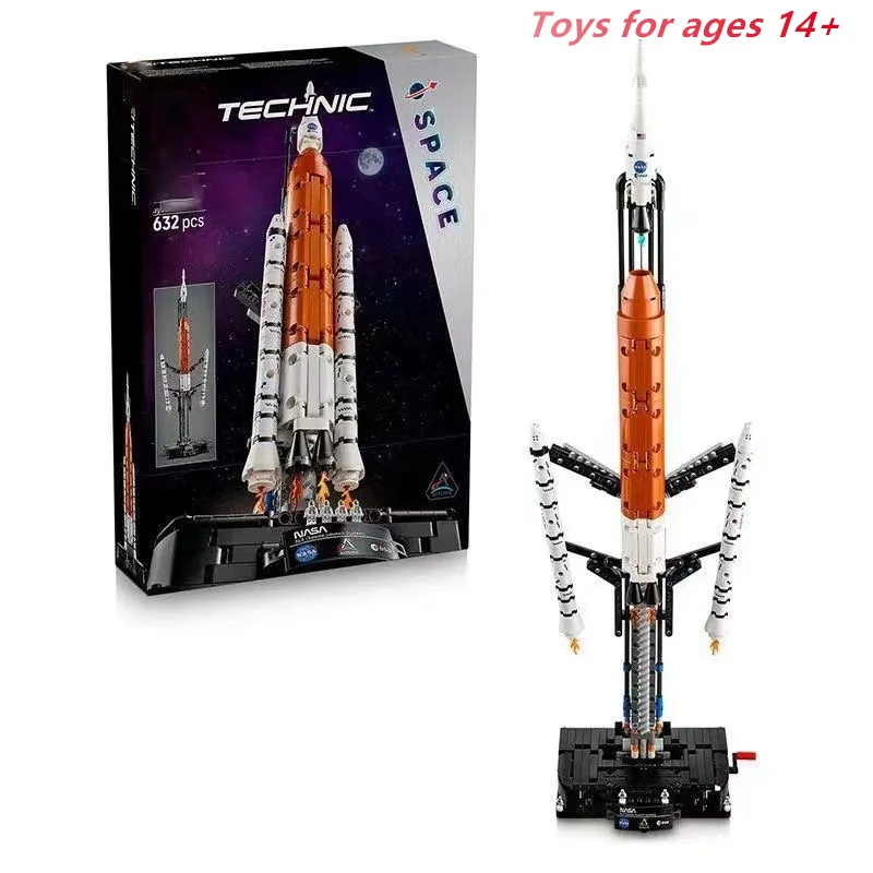 

Набор для сборки ракеты-носителя из 632 деталей, развивающая STEM-игрушка, идеальный подарок на день рождения для детей и взрослых