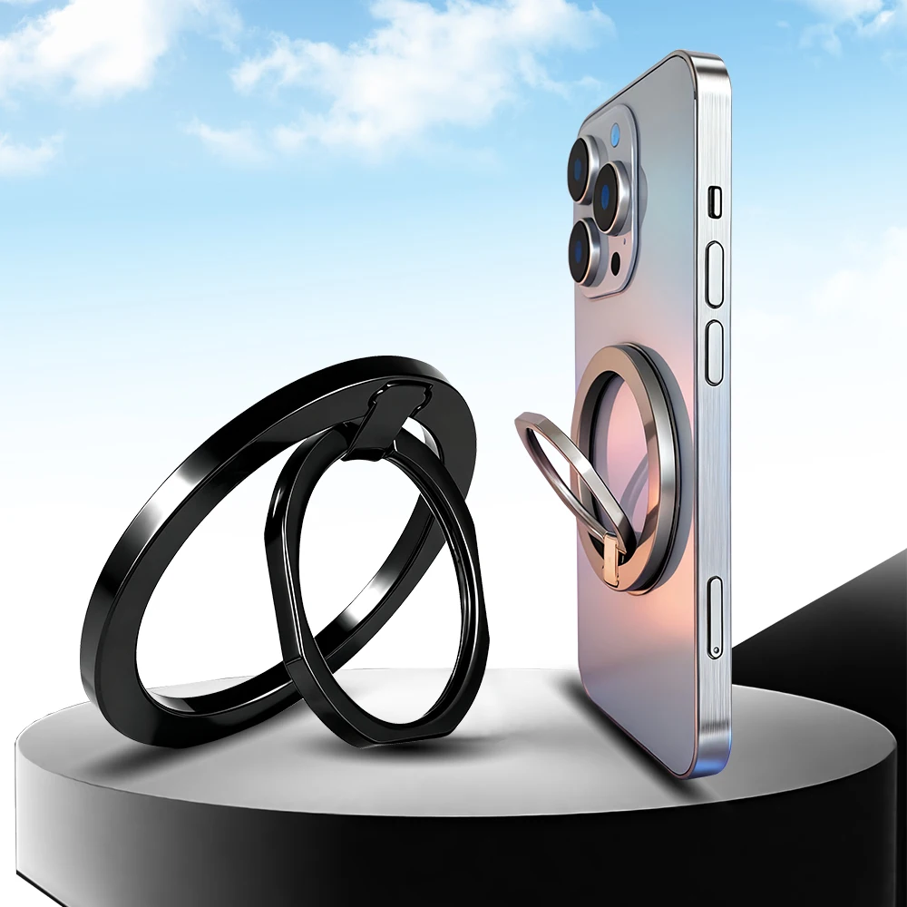 Untuk Penjepit Jari Magnetik 2 Simplicity 1Pcs Ultra Ringan Dan Ultra Tipis Daya Hisap Kuat Berputar 360 °   Stiker Dinding di Mana Saja