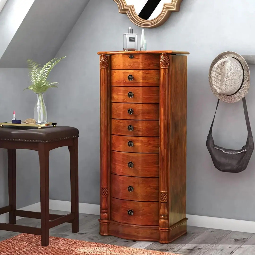 Florence Large Jewelry Armoire Jewelry Organizer