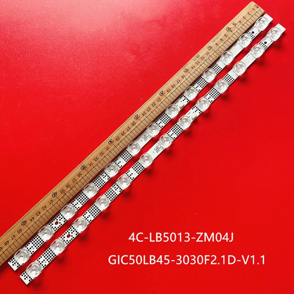 

2/8 шт., Светодиодная лента для подсветки tclgic50lb45 _ 3030f2.1d 4C-LB5013-ZM06J 50P615 50G61 50S525 50S435 50S434 50S43 LVU500NDEL