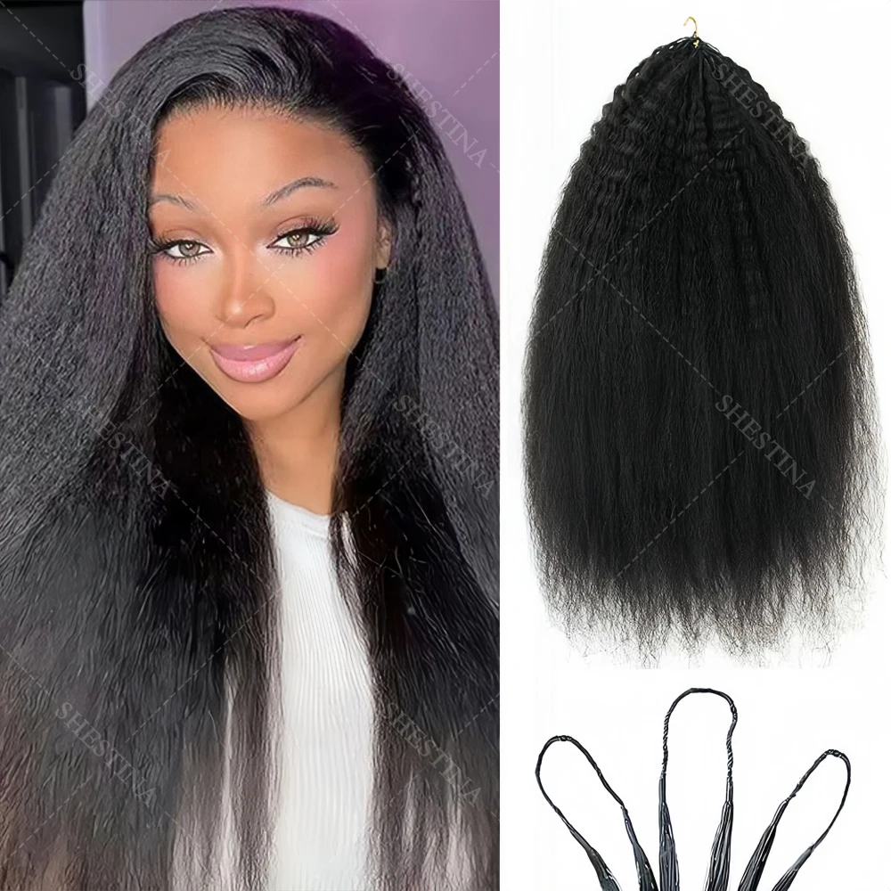 12A غريب مستقيم ريشة الكروشيه 100% وصلة إطالة شعر طبيعي قبل فصل Knotless الكروشيه حزم الشعر لضفائر بوهو قابلة لإعادة الاستخدام