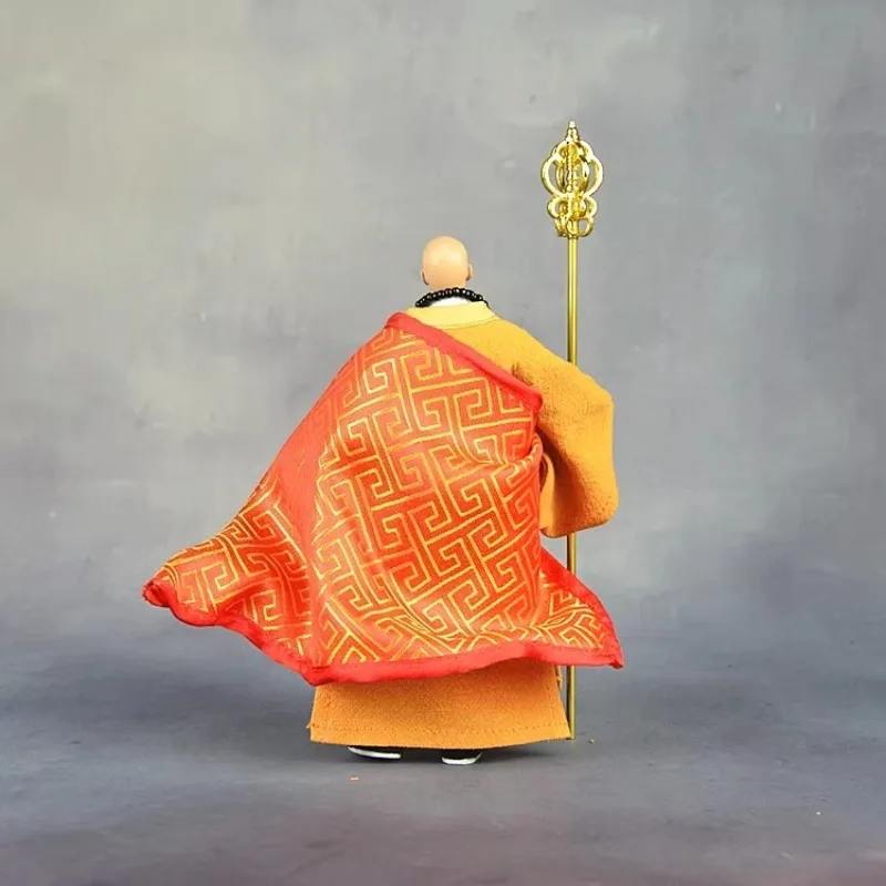 1/12 Scale ทหารชายเสื้อผ้า Tang Monk เส้าหลินชุดตกแต่งสําหรับ 6 ''Action Figures ตุ๊กตาอุปกรณ์เสริม