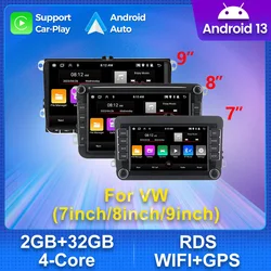 For VW Volkswagen Tiguan Transporter Multivan T5 T6 Radio Multimedia Android 2Din Car Radio Stereo Player Navigation Carplay BT