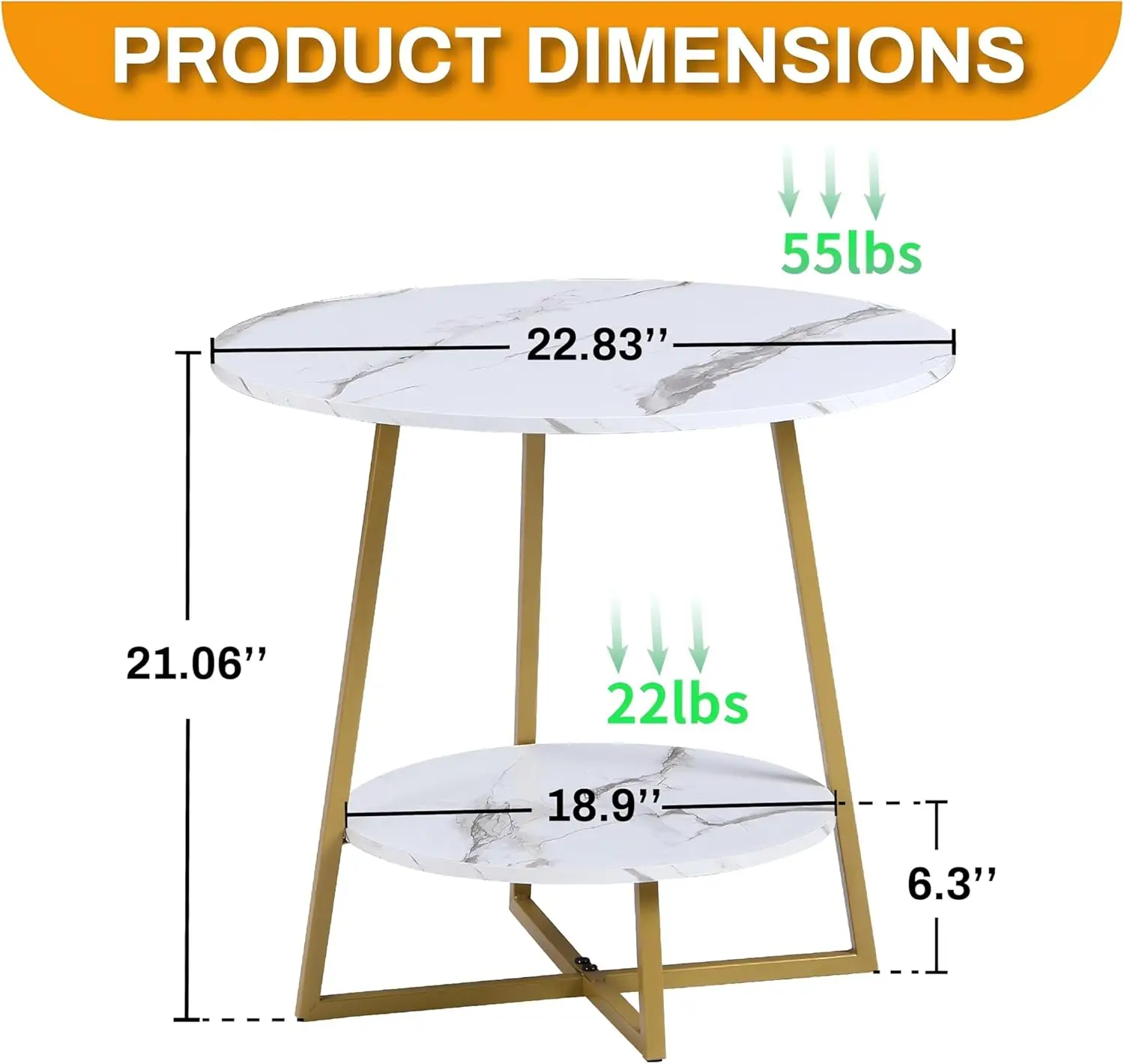 Accent Side Tables Living Room, 22