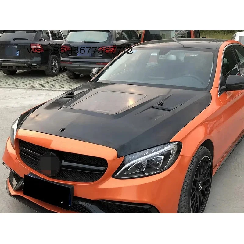 

Genuine Hood New Iron Engine Cover C Class W205