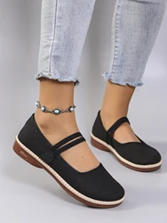 Spring New Women's Casual Sports Shoes Comfortable, Breathable, Lightweight, Wear resistant Lazy Shoes, Soft soled Flat Shoes
