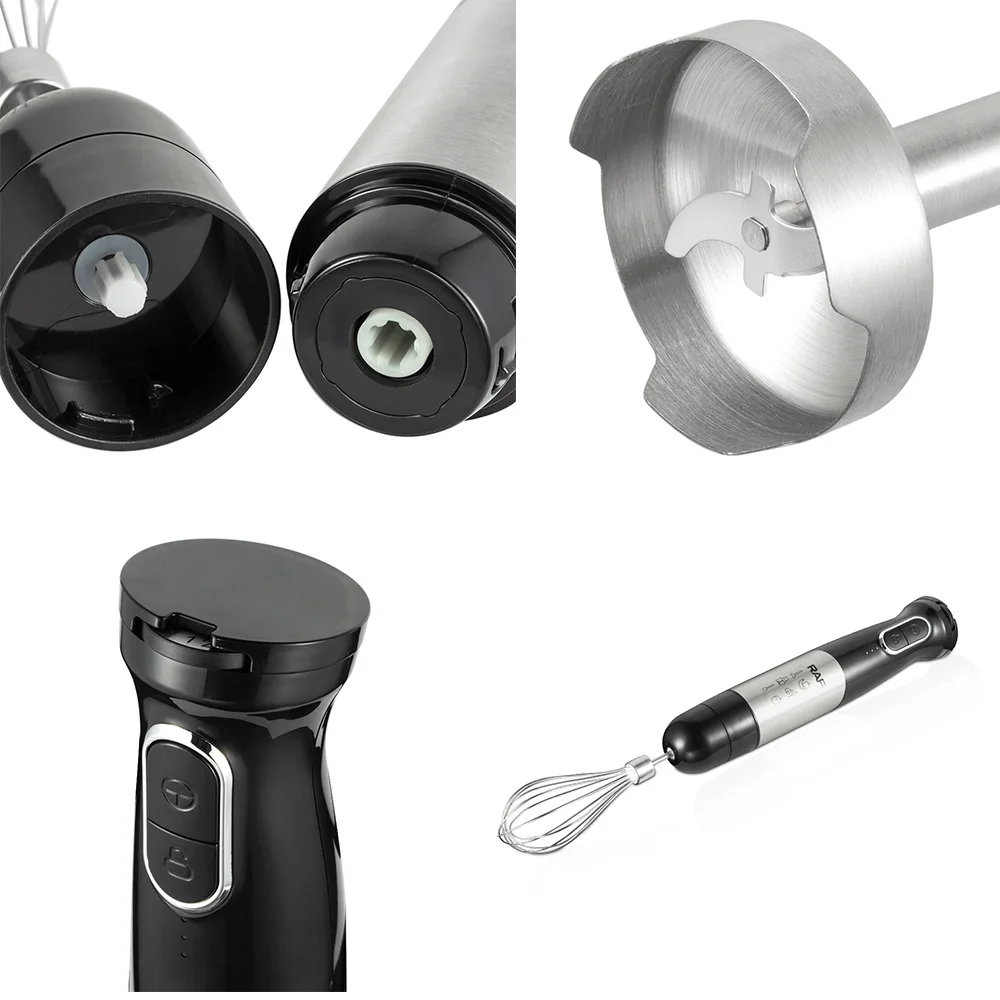 Wireless Charging Cooking Stick Five-In-One Electric Food Processor For Juicing, Mincing Meat And Beating Eggs