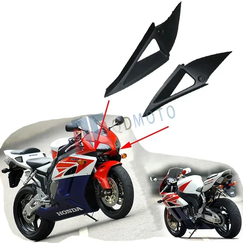 For CBR1000RR 2004 2005 Motorcycle Head Fairing Left and Right Triangle Plate&Under Side Belly Pan Bracket ABS Injection Fairing