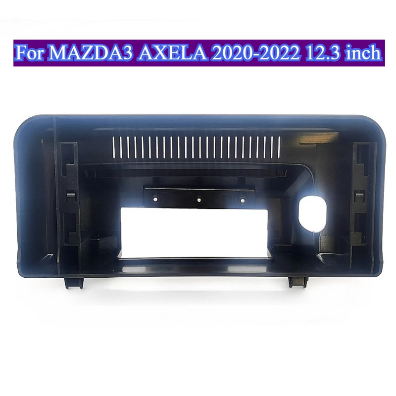 

Для MAZDA3 AXELA 2020-2022 12,3-дюймовый автомобильный DVD-плеер, рамка, черная рамка Android, лицевой адаптер, Canbus Box, комплект панели для установки Android
