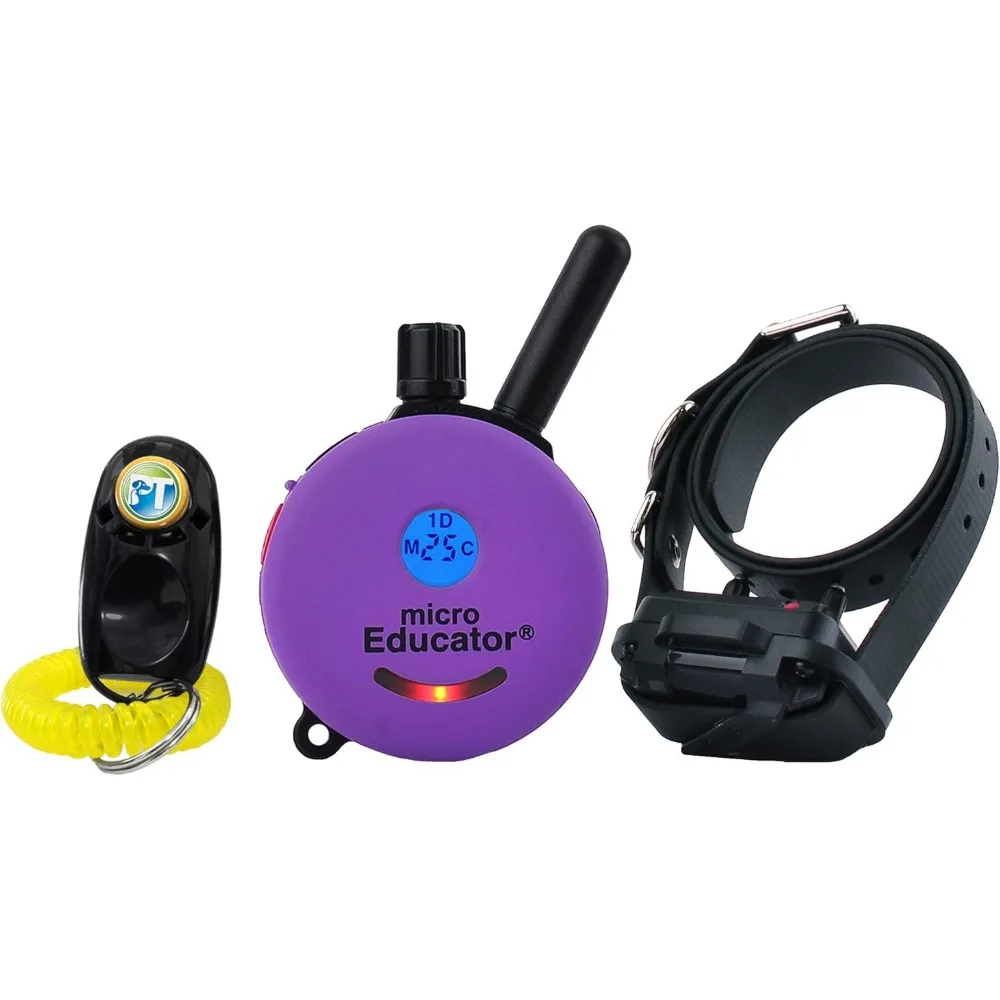 ME-300-1/3 Mile Ecollar Dog Training Collar for Small, Medium, and Large Dogs - Static,Vibration & Tone Electric Training Collar