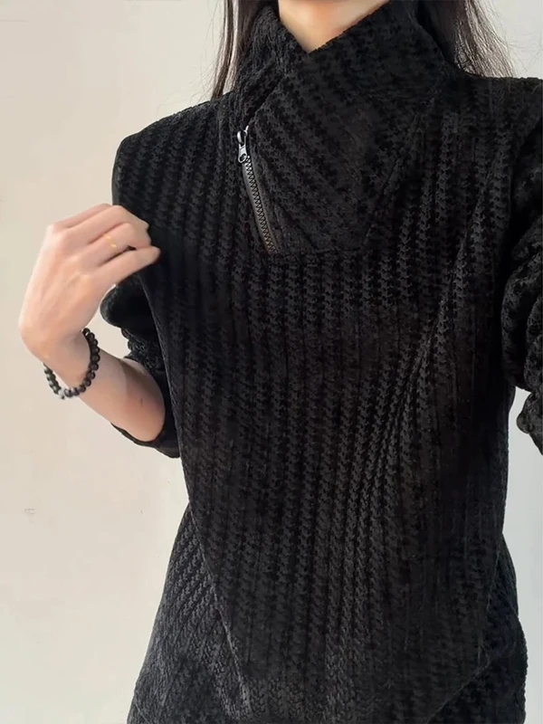 Thiened Fce Zipper …