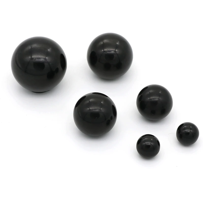 1PC M4/M5/M6/M8/M10/M12 Black Round Ball Resin Ball Knobs Bakelite Lever Knob Grip Handles Of Furniture Machine Tool Replacement