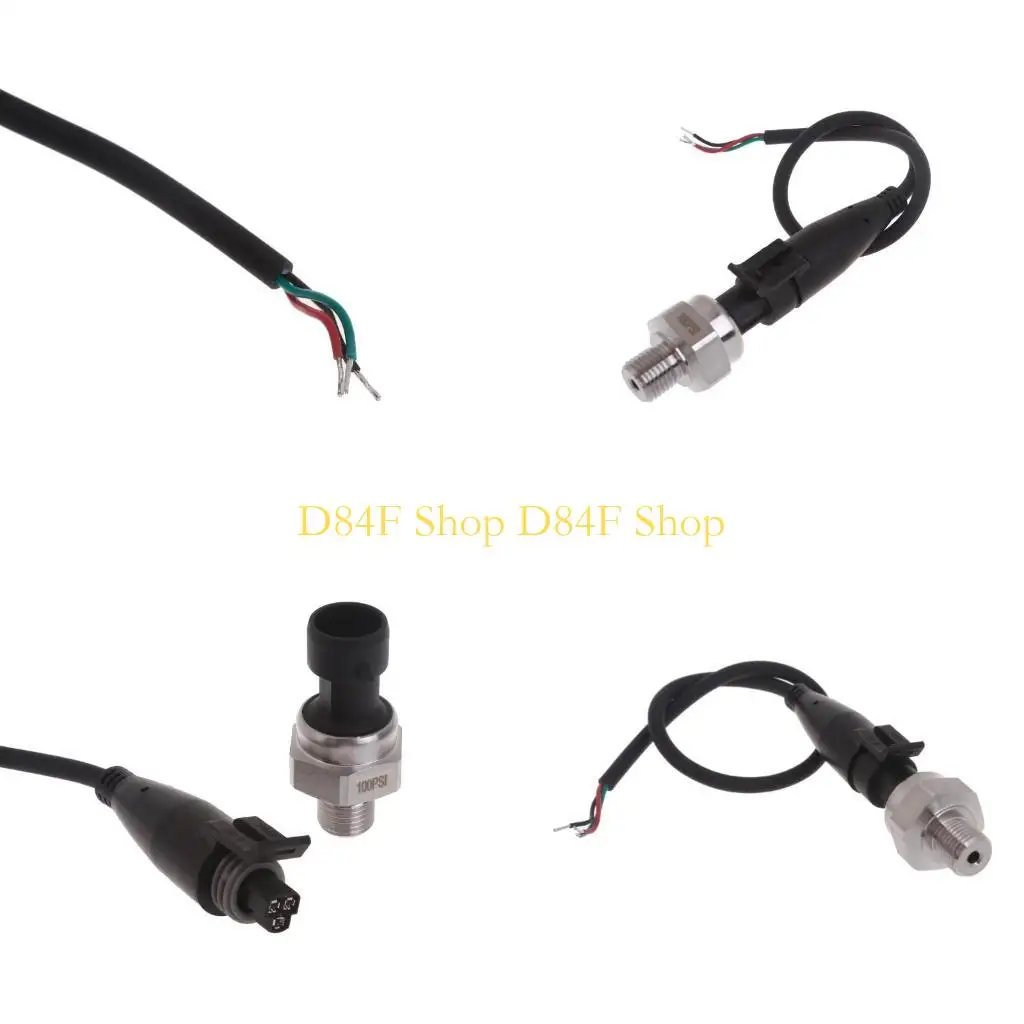 

D84F Pressure Transmitter Pressure Transducer 0-10/30/80/100/200/300PSI DC5V