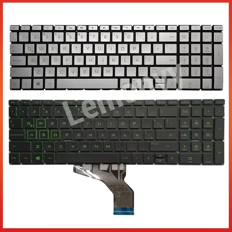Hiszpańska SP/Latin LA klawiatura do laptopa HP Pavilion 15-DA 15-DB TPN-C135 TPN-C136 250 G7 255 G7 15S-DU 15-DW 15-CS