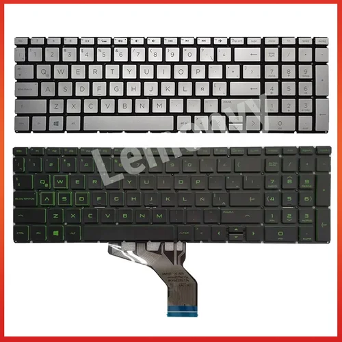 Imagen 1 del producto Teclado español SP/latino LA para ordenador portátil HP Pavilion 15-DA 15-DB TPN-C135 TPN-C136 250 G7 255 G7 15S-DU 15-DW 15-CS