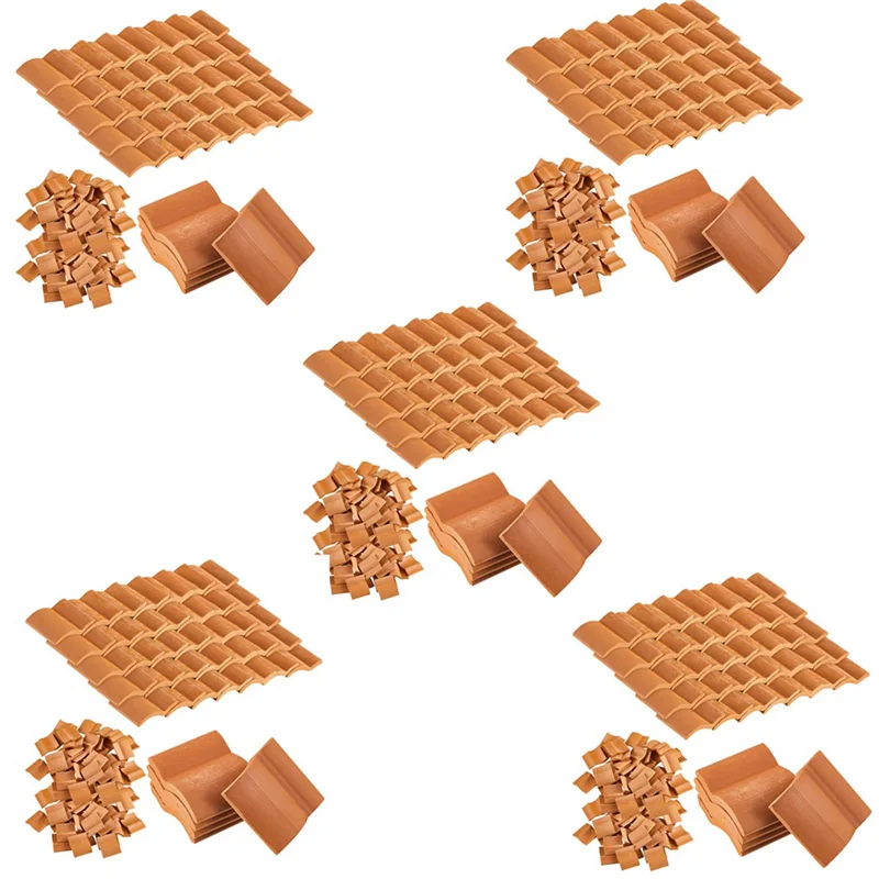 

A04F-1000 шт. парусиновая плитка, строительный набор, миниатюрная плитка, мини-кукольный домик, черепицы, искусственная плитка, пейзаж, кухонные аксессуары для сада