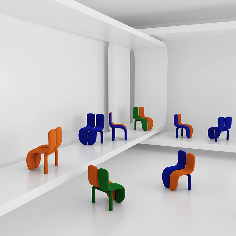 

Customized Nordic small-sized leisure chair online celebrity desk chair ins modern minimalist designer dining