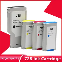 Compatible For HP 728 Remanufactured Ink Cartridge Full With Ink For HP DesignJet T730 T830 Printer