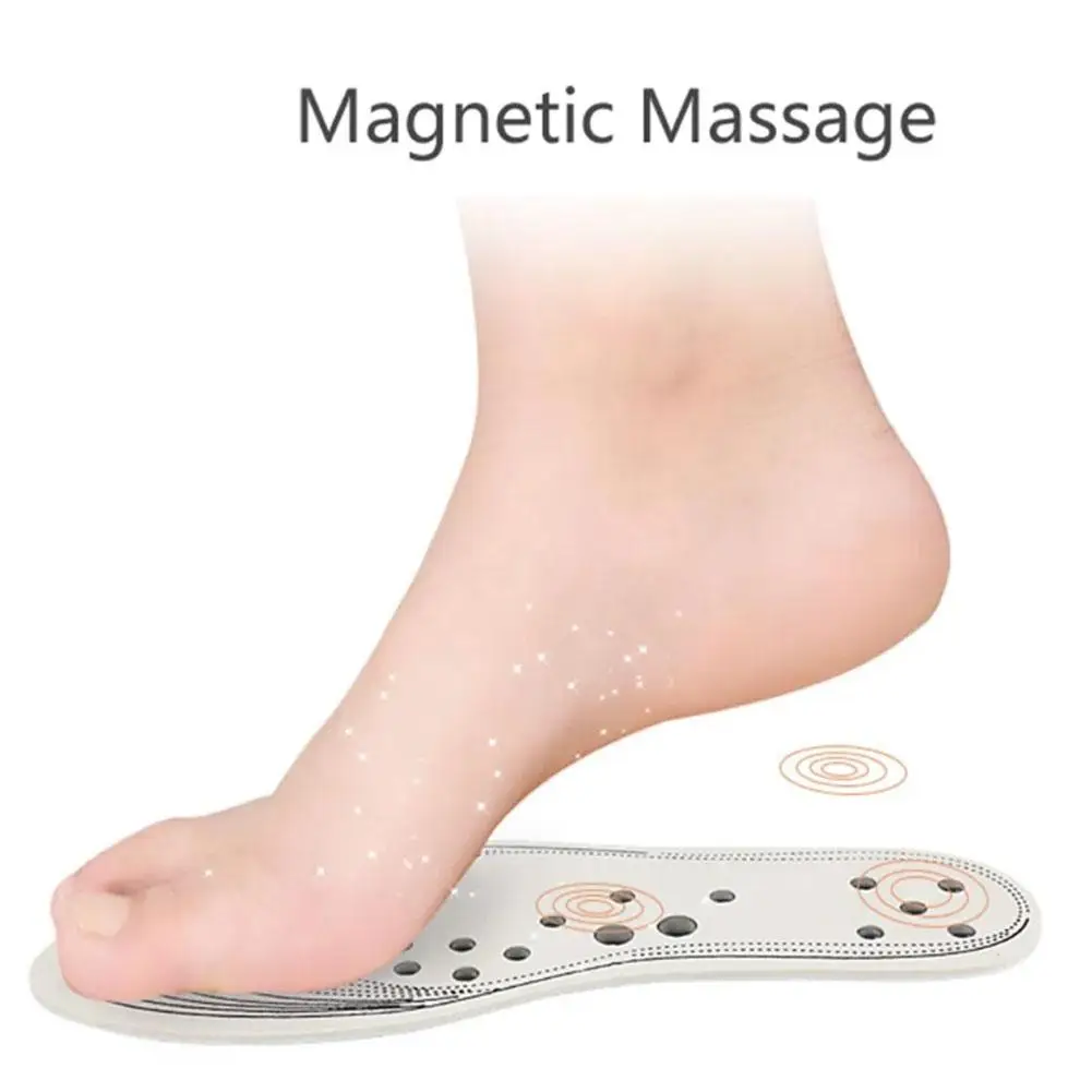 Magnetic Massage Insole For Shoes Foot Acupressure Enhanced Magnetic Therapy Massage Insoles Therapy Slimming Insoles