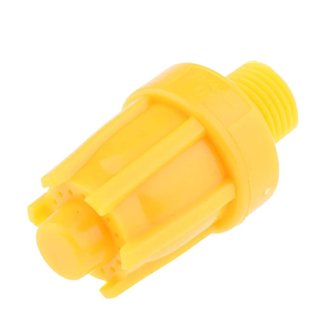 

【Price-Drop!】2 Pcs Air Blowing Nozzle 1/4 Inch Male Thread Fan Nozzle Wind Jet Spray Nozzle 3 Hole Flat And Round Shape Nozzle