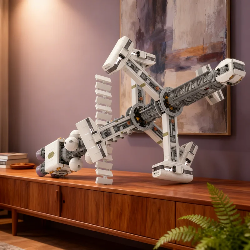 

2624pcs MOC Cetacean Class Research Vessel Space Model Building Blocks Construction Christmas Gifts Toy Creative DIY Idea Kids