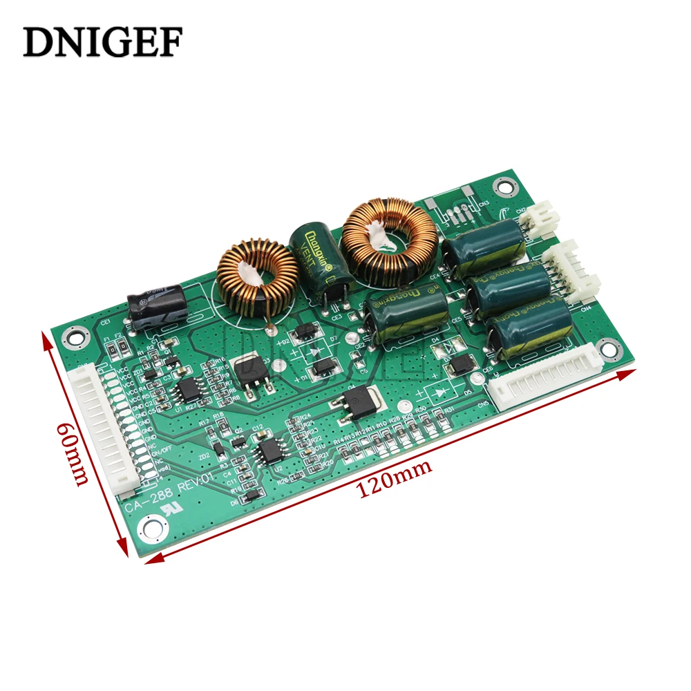 DNIGEF CA-288 Driver 26-55inch LED LCD TV Constant Current Inverter Board Universal Backligh Module DC 19-45V to DC 60V-165V