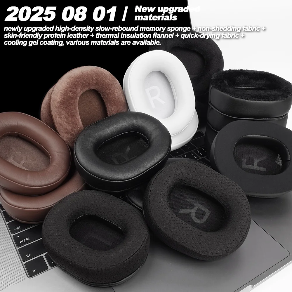 Подушечки для наушников для Denon AH-MM400, сменные подушечки для наушников, сетчатая ткань, чехлы с эффектом памяти, губка, мягкий протеин