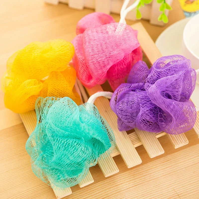 Mini Bath Sponge Tubs Ball, Bath Towel, Scrubber, Body Exfoliating, Shower Ball, Body Massage, Cleaning, Massage, 1Pc