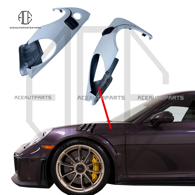 Auto Spare Parts Car Fenders For Porsche 911 991 GT2 RS Style Car Side fender Car Accessories