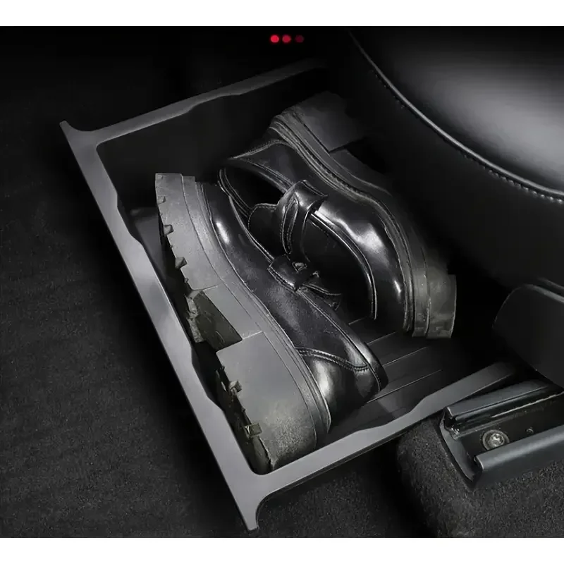 Kunststoff-Auto-Aufbewahrungsbox, Auto-Aufbewahrungsregal unter dem Sitz, Autositz-Organizer, Aufbewahrungsbox unter dem Sitz, Fahrzeug-Untersitz-Schubladenhalter – Detail 5