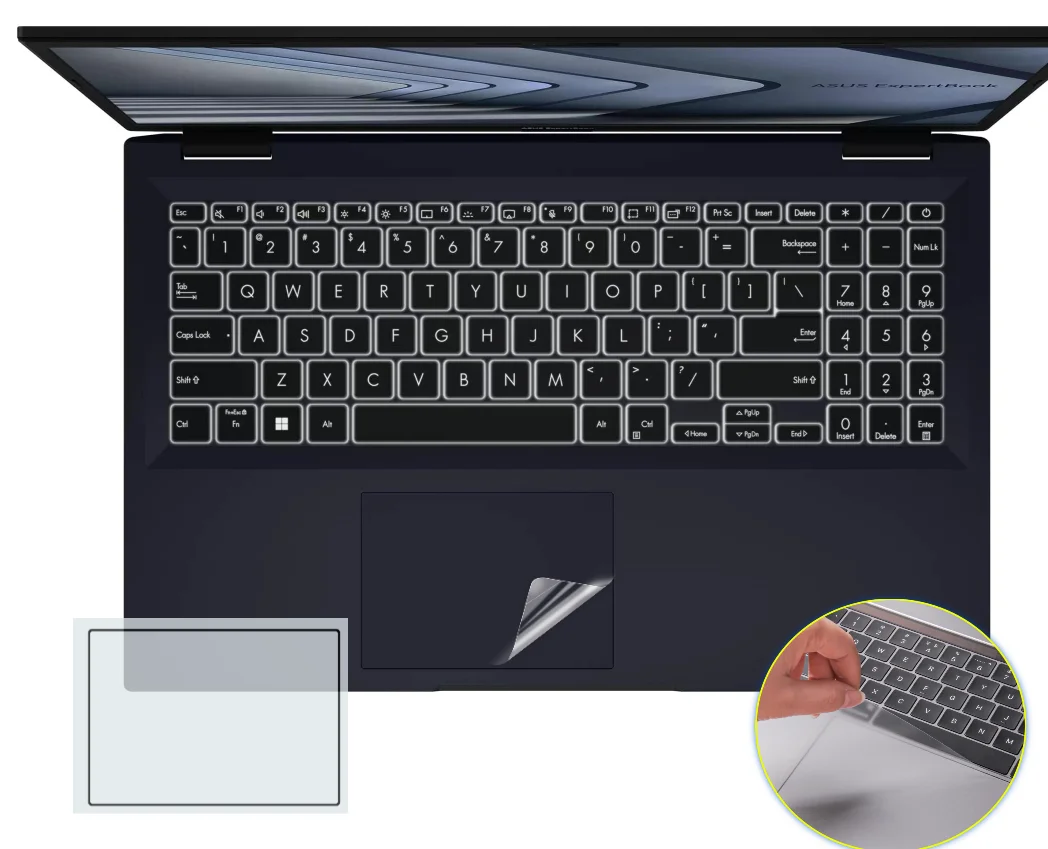 

Matte Touchpad Protective film Sticker Protector Touch Pad TrackPad for Asus ExpertBook B1 B1502 B1502CVA B1502CV